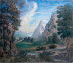 Paysage romantique
