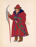 Guard. Costume design for 