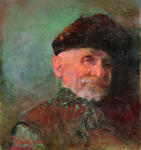 Self-portrait in Polish costume
