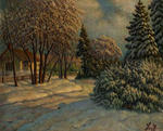 Paysage de neige