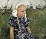 Portrait of a young girl
