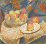 Still life of apples