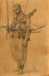 Sketch for religious procession to Shush