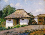 In the yard