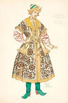 Costume design for boyar Ivan Sergeevich Lykov in the Tsar`s bride